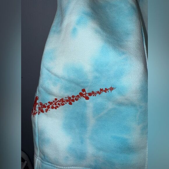 Nike Womens Embroidered Tie Dye Running Training Shorts Size Small EUC - Picture 4 of 9